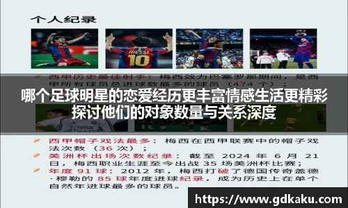 哪个足球明星的恋爱经历更丰富情感生活更精彩探讨他们的对象数量与关系深度